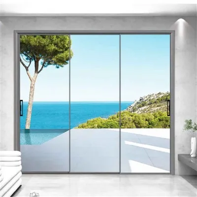 Големи алуминиеви плъзгащи се врати